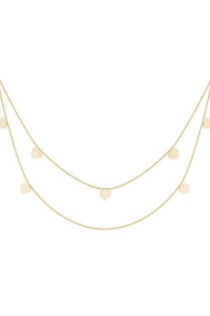 Collier Double Coeur h5 