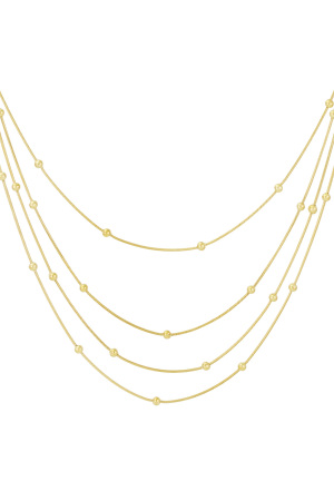 Collier À Pois Superposés h5