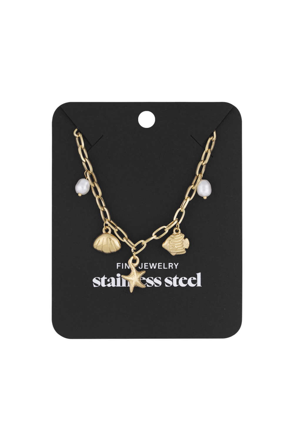 Collier Court Avec Breloques De Plage Image3