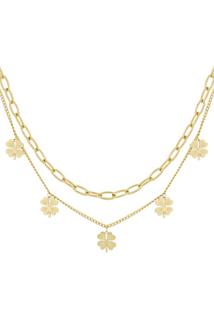 Collier Porte-Bonheur À Plusieurs Niveaux h5 