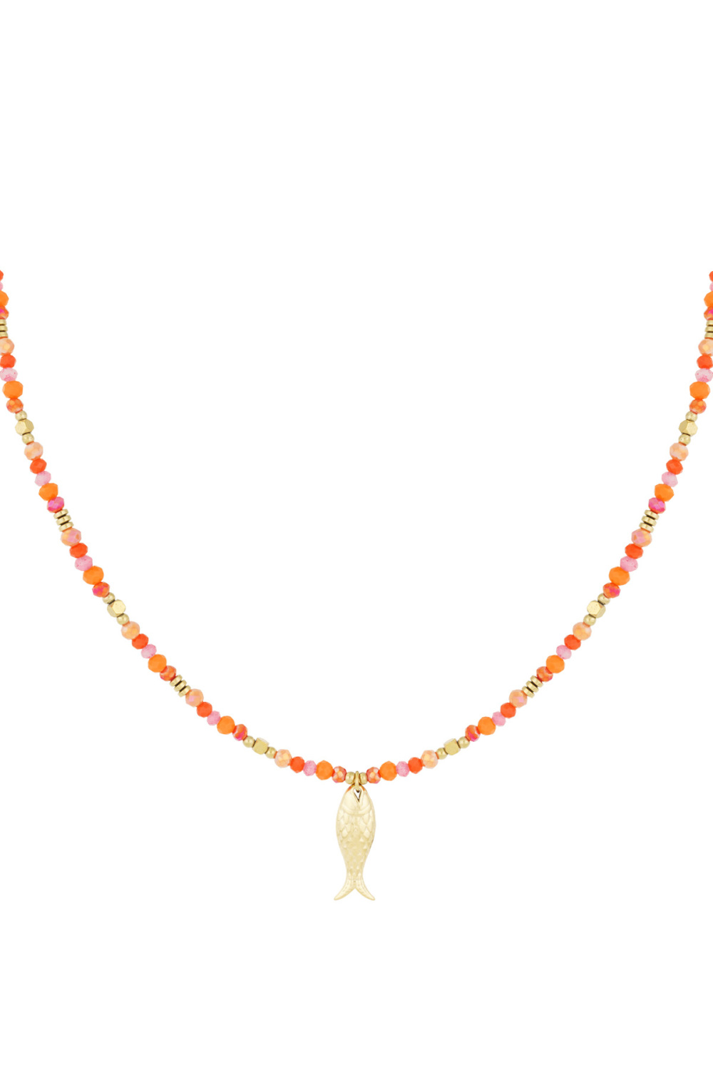 Collier Poisson Et Perles 