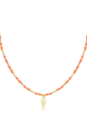 Collier Poisson Et Perles h5 