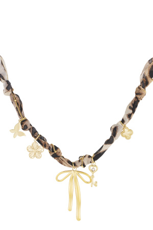 Collier Tendance Léopard h5