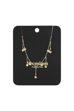 Collier À Paillettes Dorées h5 Image3