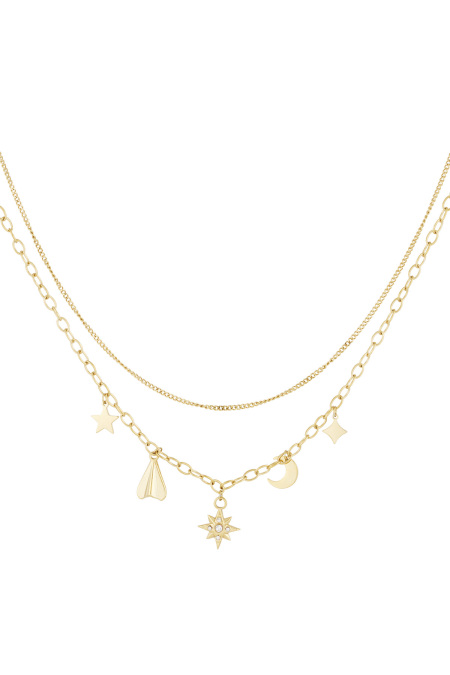 collier breloques intemporelles