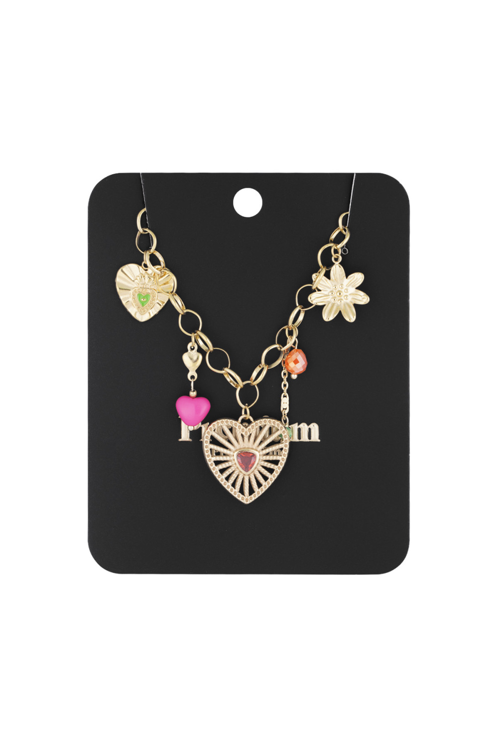 Collier À Breloques Coeur Confiture h5Image3