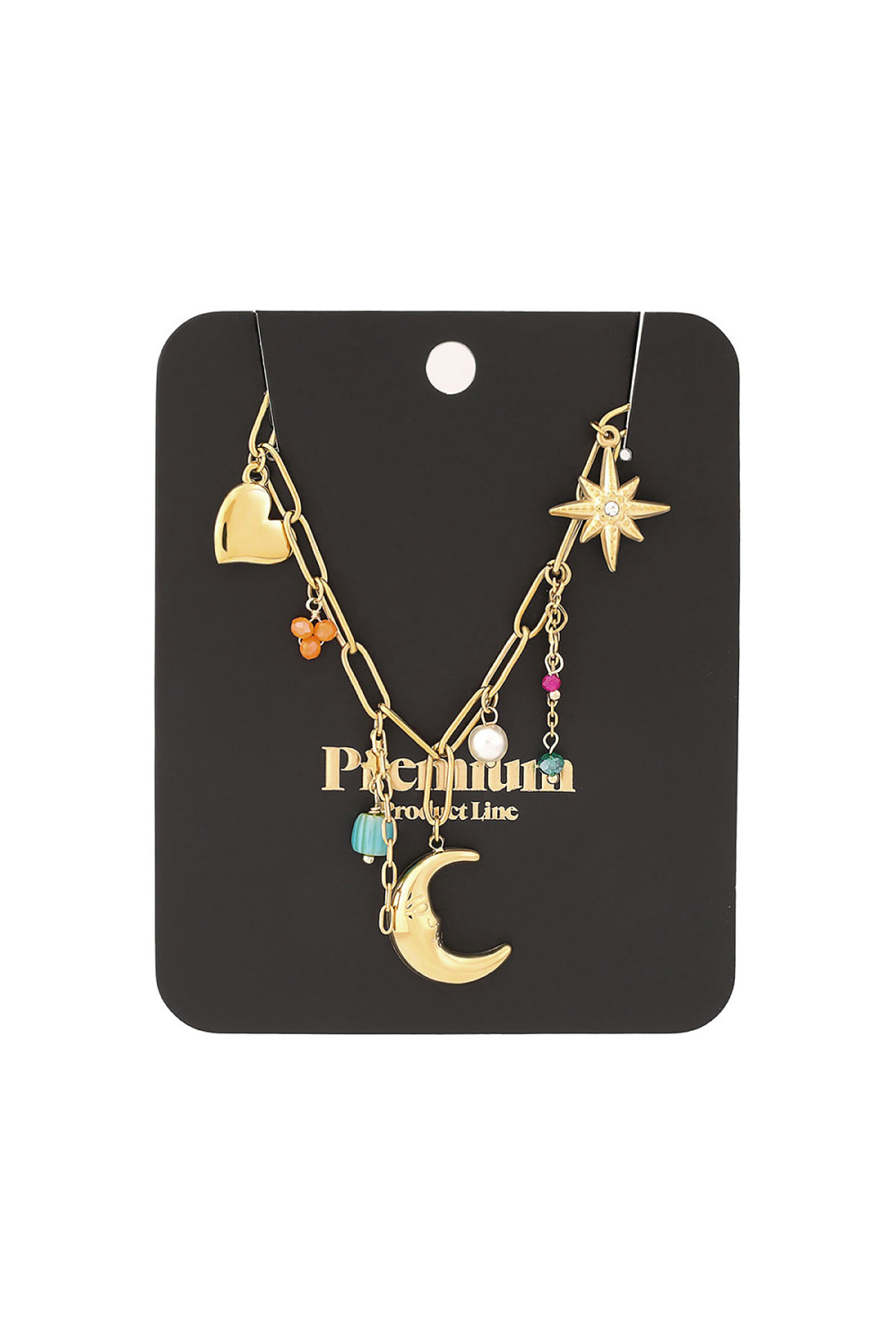 Collier Je T'aime Jusqu'à La Lune Et Retour Image3