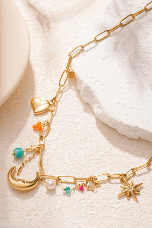 Collier Je T'aime Jusqu'à La Lune Et Retour h5 Image5