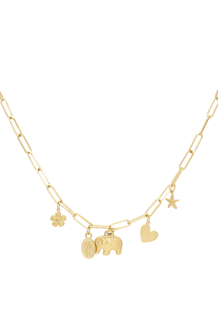 collier à breloques jolly