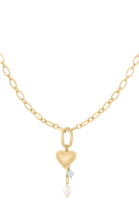collier coeur lumineux