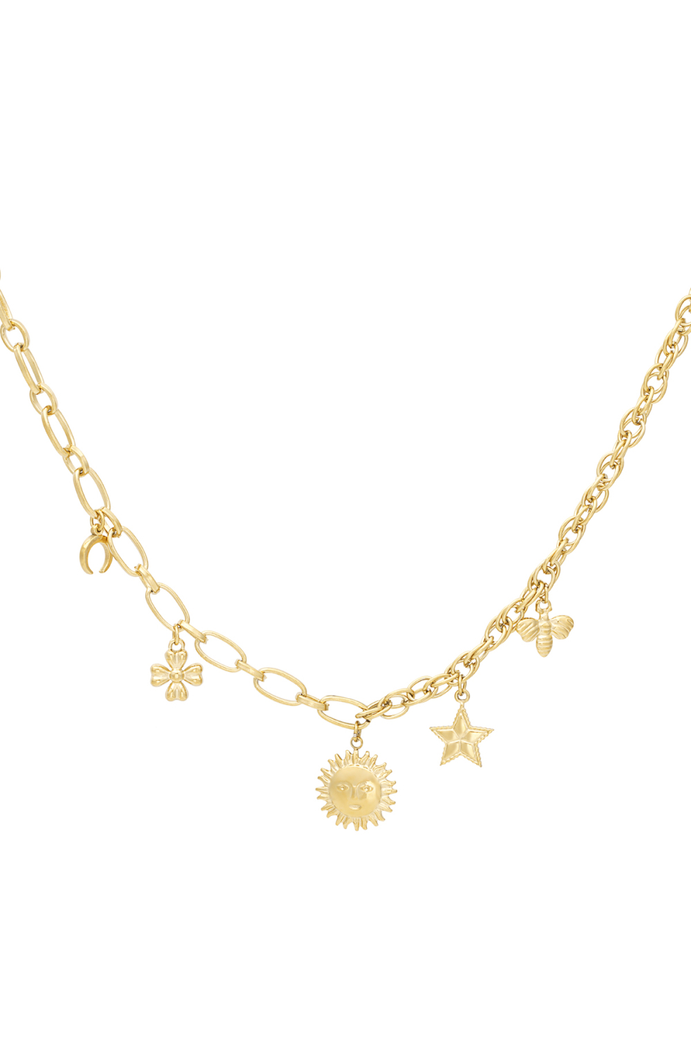 Collier Breloques Célestes 