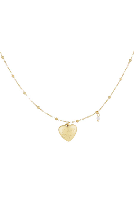collier "je t'aime"