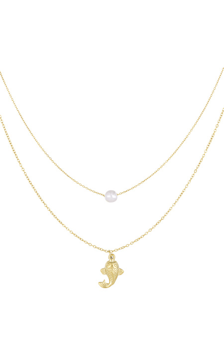 Collier poisson et perle