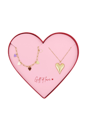 Colliers Mini Cœurs En Acier Inoxydable - Cadeau D'amour h5 