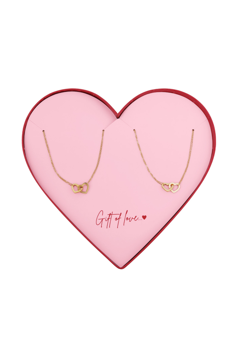 Colliers Love Knots En Acier Inoxydable - Cadeau D'amour 