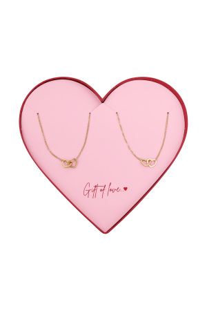 Colliers Love Knots En Acier Inoxydable - Cadeau D'amour h5 