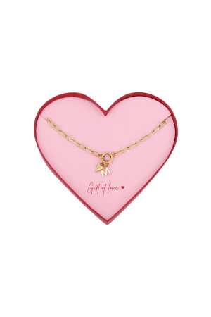 Collier En Acier Inoxydable Cadeau D'amour M h5 