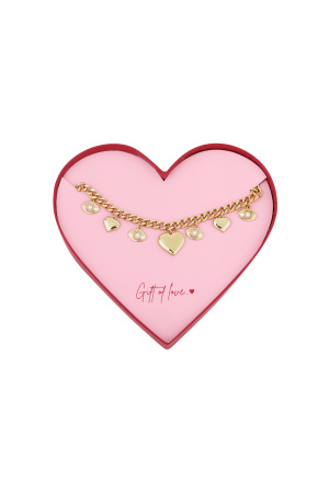 Collier En Acier Inoxydable « Cadeau D'amour » Avec Les Yeux Sur Toi h5 
