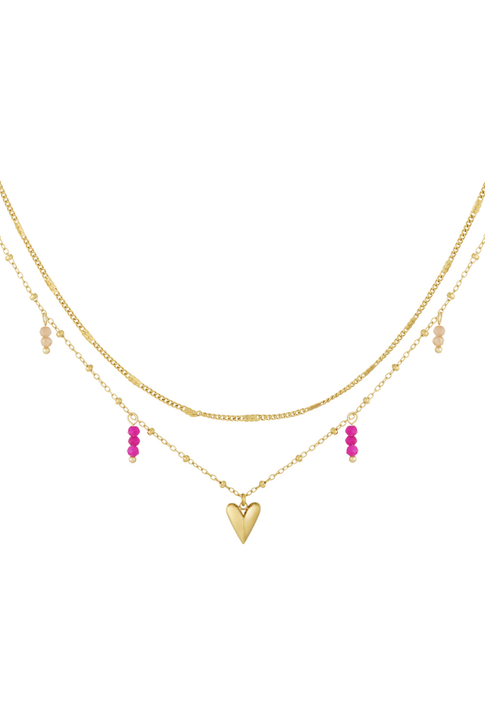 Collier Double Love 