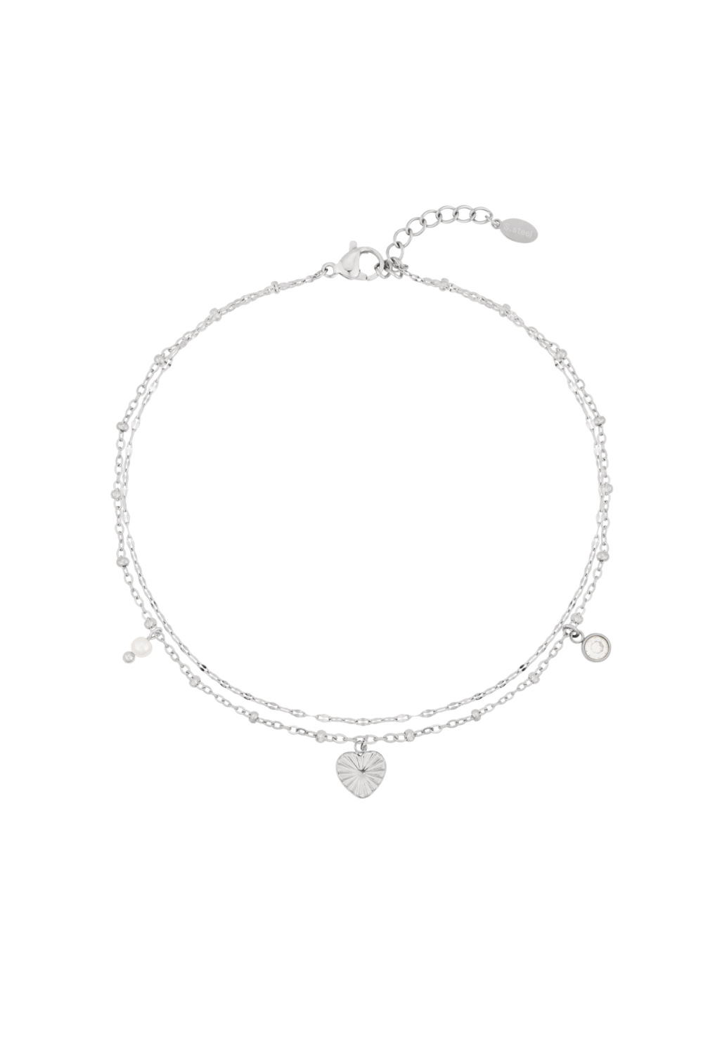 Bracelet De Cheville Love Love Love (Pack With Plastic Bag) h5Image3