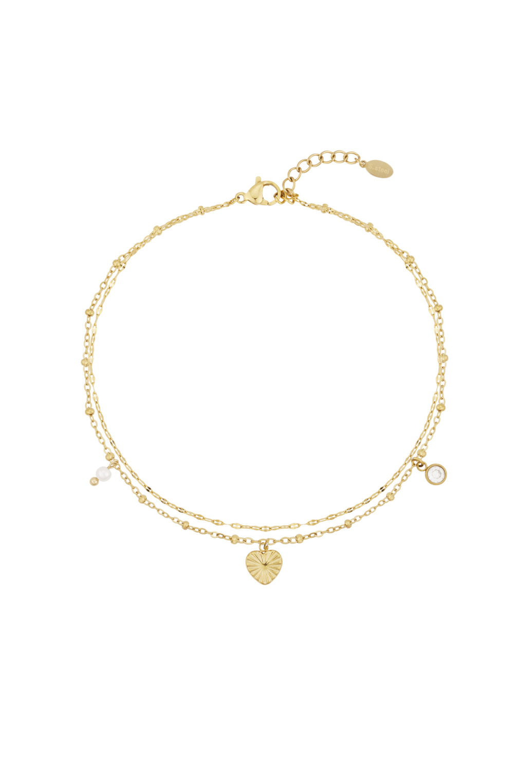 Bracelet De Cheville Love Love Love (Pack With Plastic Bag)