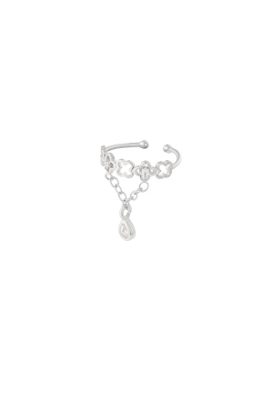 Boucles D'Oreilles Géométriques En Cuivre, Style Décontracté Et Quotidien h5 Image3