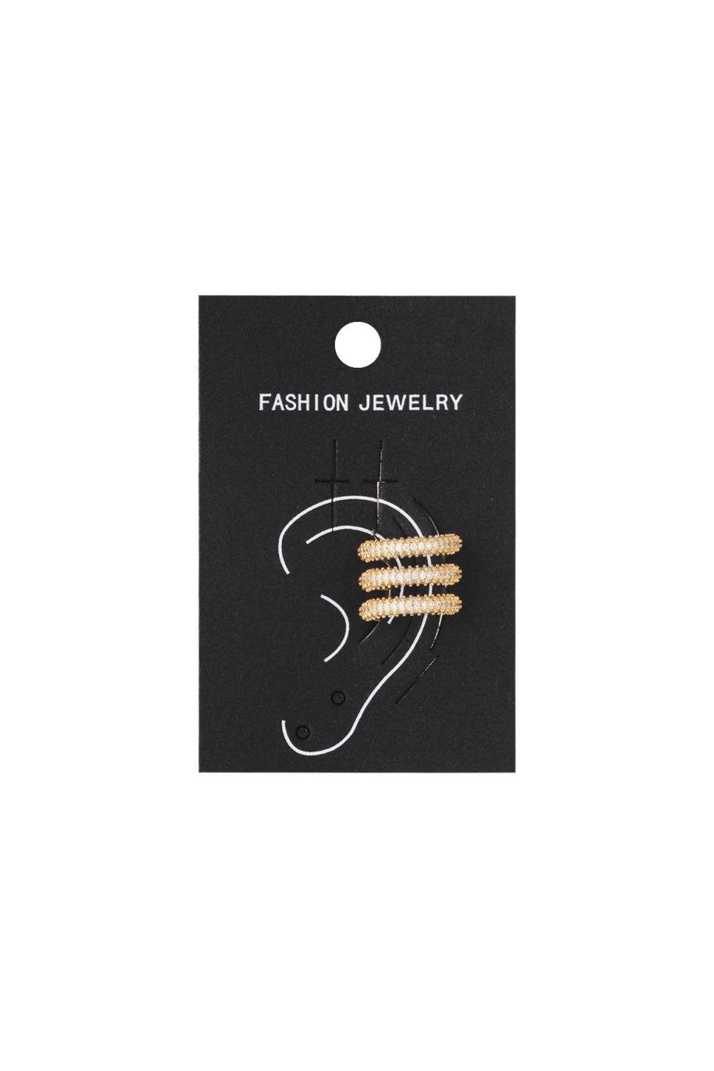 Trio De Boucles D'Oreilles Bling-Bling (Pack With Plastic Bag) h5Image4