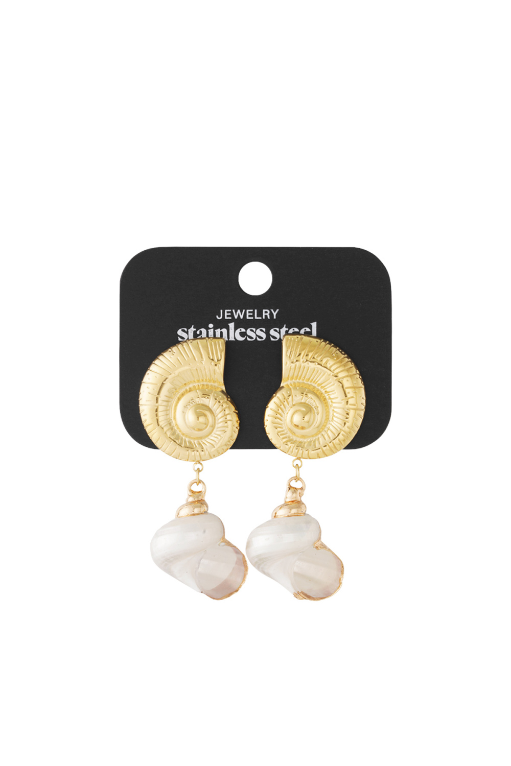Boucles D'Oreilles Pendantes En Acier Inoxydable Tortue Casual Vacances/Plage Série Simple Bijoux Pour Femmes Image4