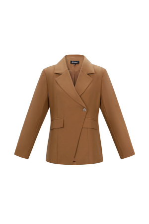 Tissu Polyester Fibre Ensemble De Costume Femme Élégant Couleur Unie Automne/Hiver h5 