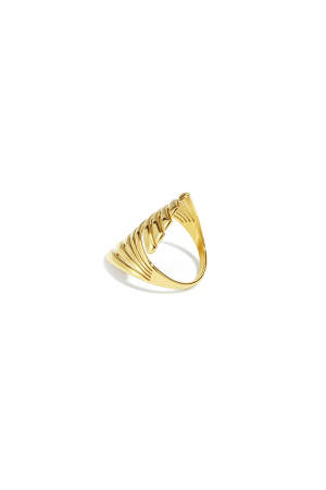 Bagues De Déclaration En Acier Inoxydable De Forme Irrégulière, Série Décontractée, Simple Et Quotidienne, Bijoux Pour Femmes h5 Image4