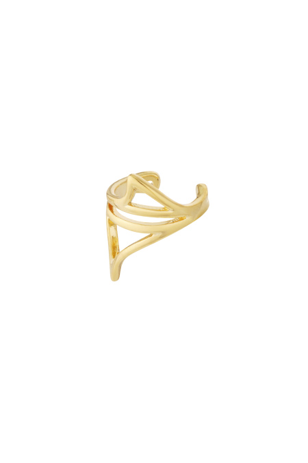 Boucles d'oreilles géométriques en cuivre, style décontracté et quotidien