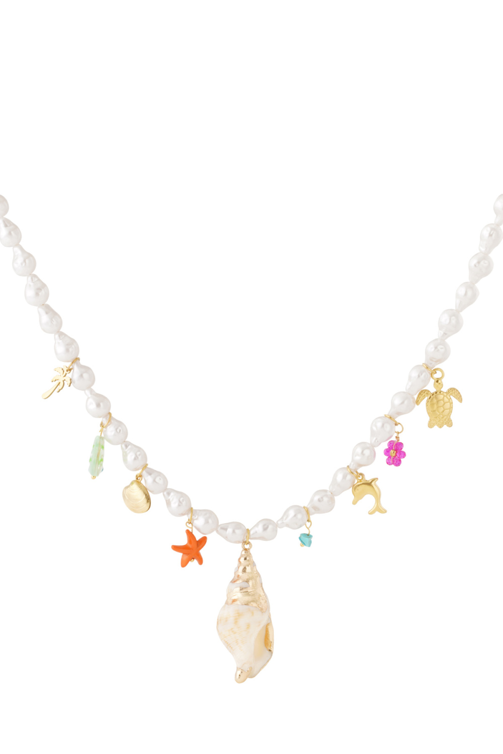 Collier À Breloques De Plage 