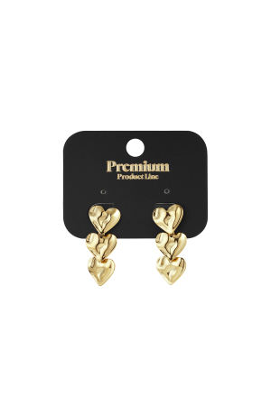 Boucles D'Oreilles Pendantes En Forme De Cœur, Style Décontracté Et Simple, Pour Femme h5 Image5