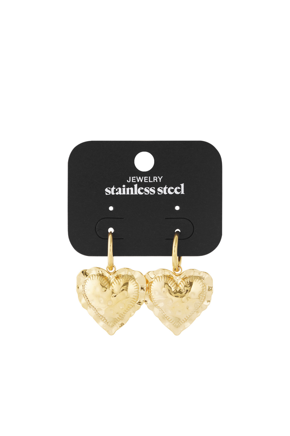 Boucles D'Oreilles Pendantes En Forme De Cœur Embrace Image6