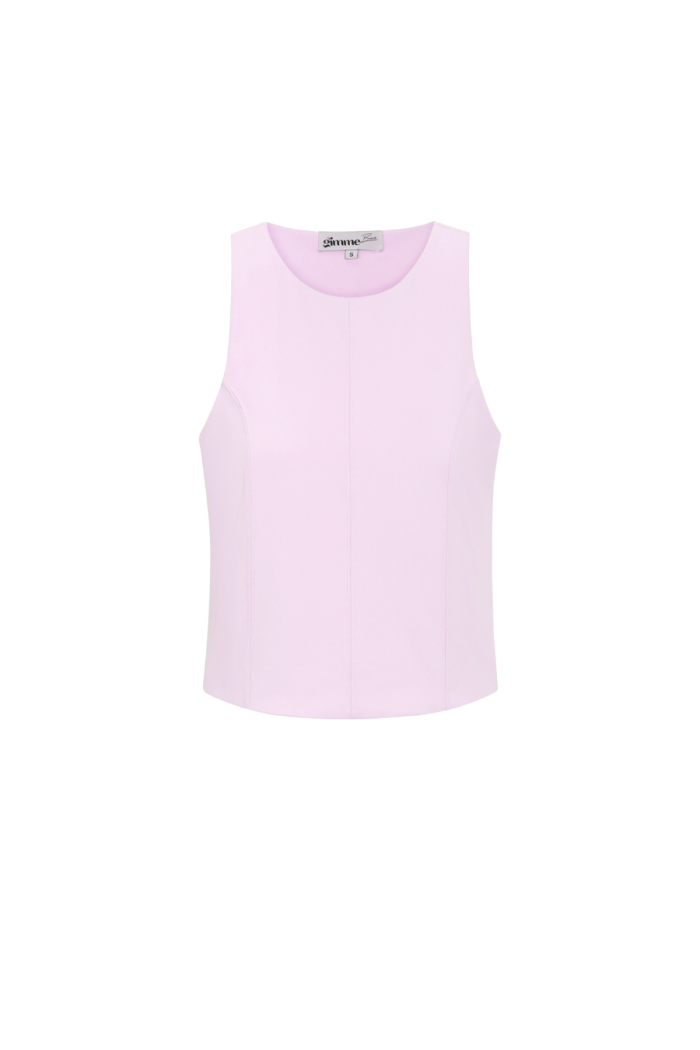 Top Sans Manches Femme En Nylon Tricoté Printemps/Été Basique Couleur Unie 