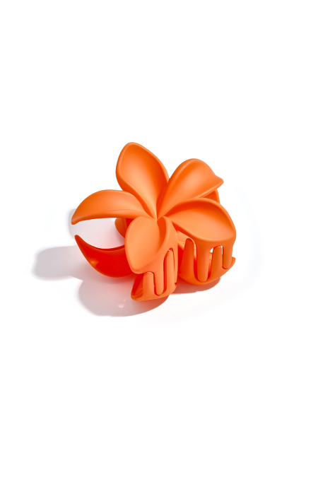 Pince à cheveux fleur - Plastique