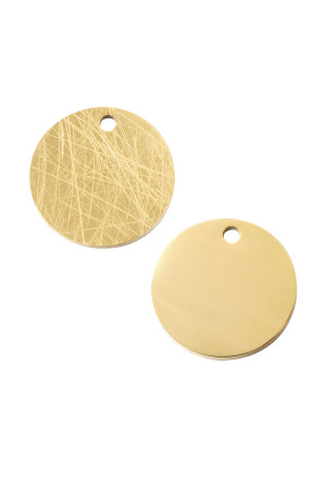 Charm Rond Avec Motif h5