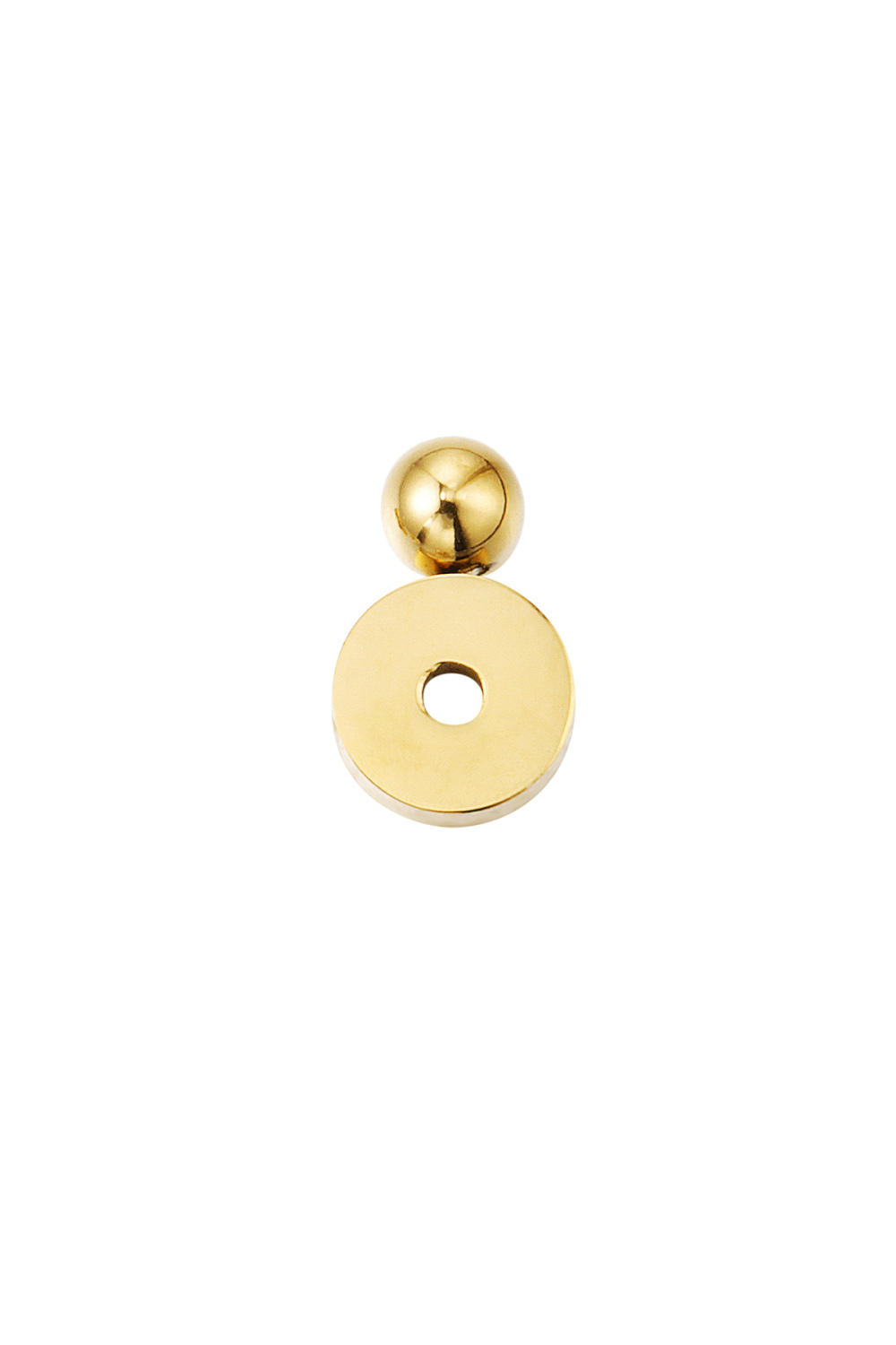 Charm Rond - Doré 