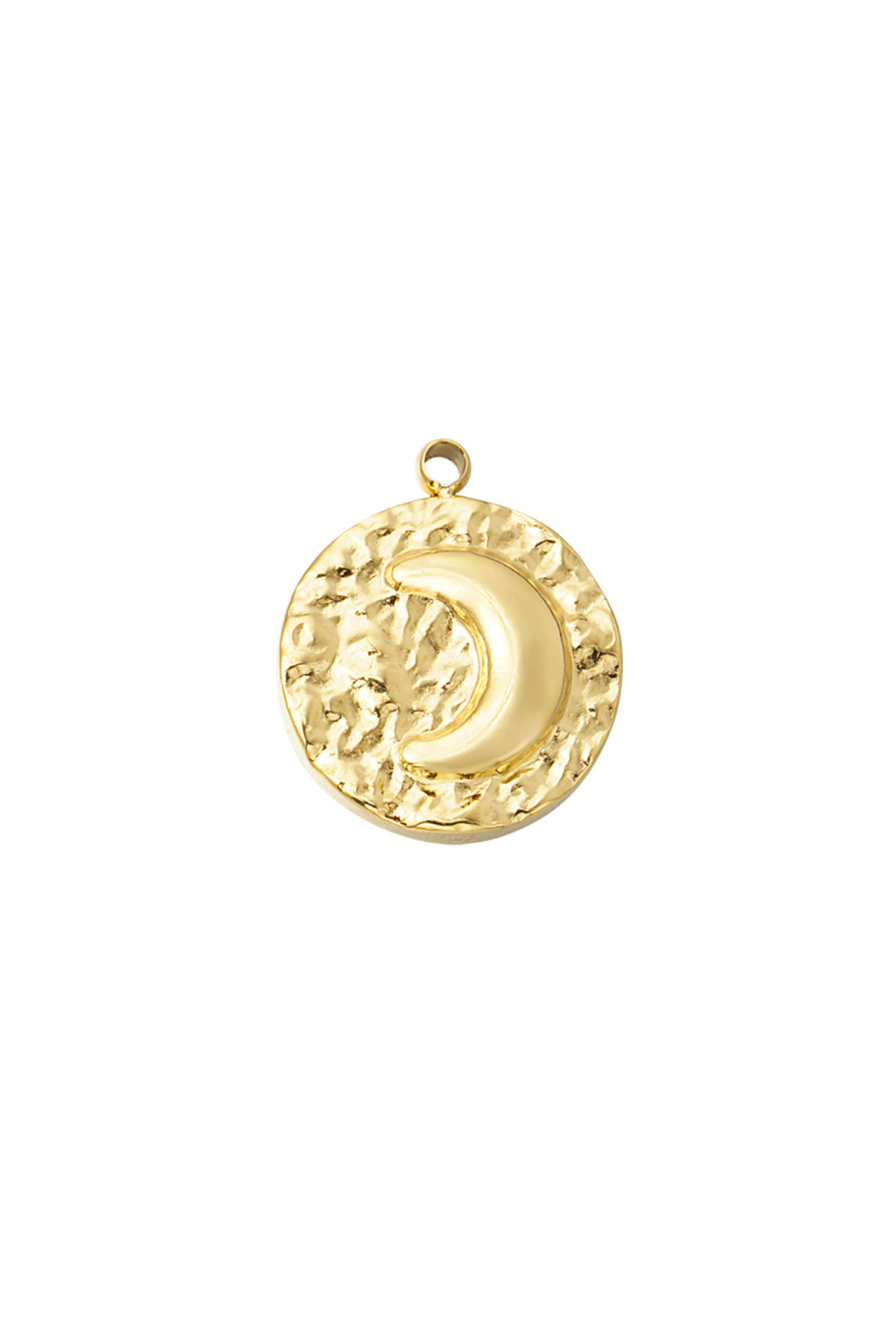 Charm Rond Avec Lune