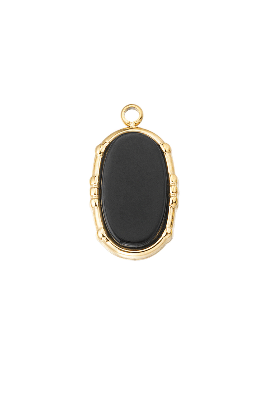 Charme Look Vintage - Noir/Couleur Or 