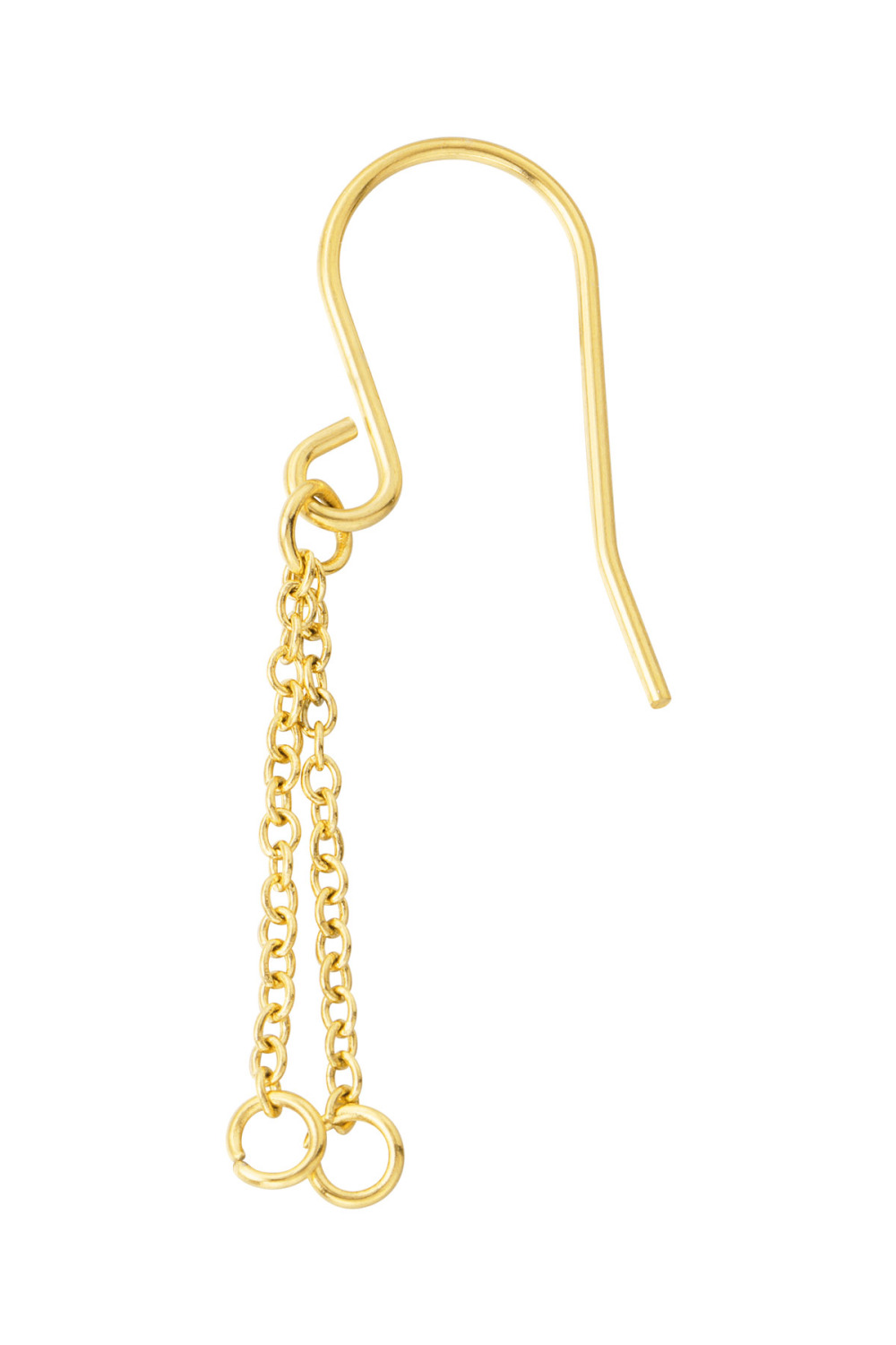 Crochet D'oreille Long - Doré 
