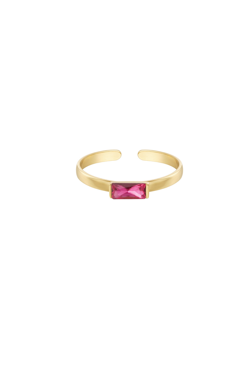 Bague Fine Avec Pierre