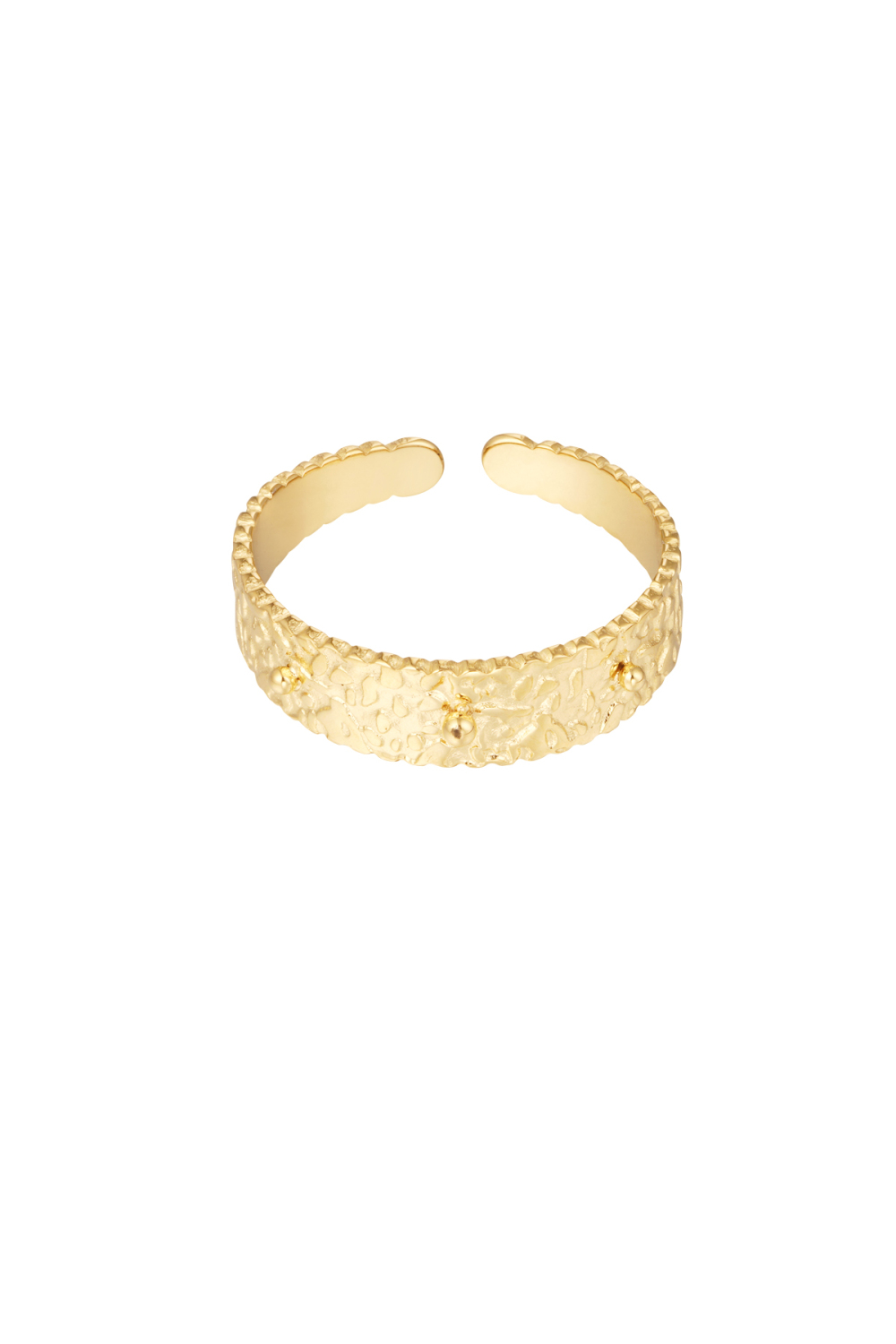 Bague Avec Imprimé Élégant 