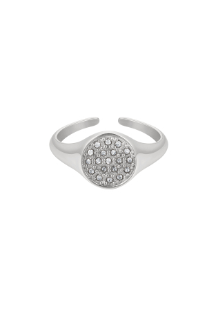 Bague Ronde Avec Pierres h5