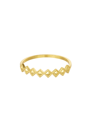 Bague Losange - Argent 925 h5 