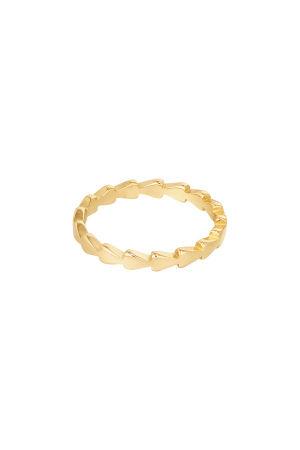 Bague Triangles Reliés h5 