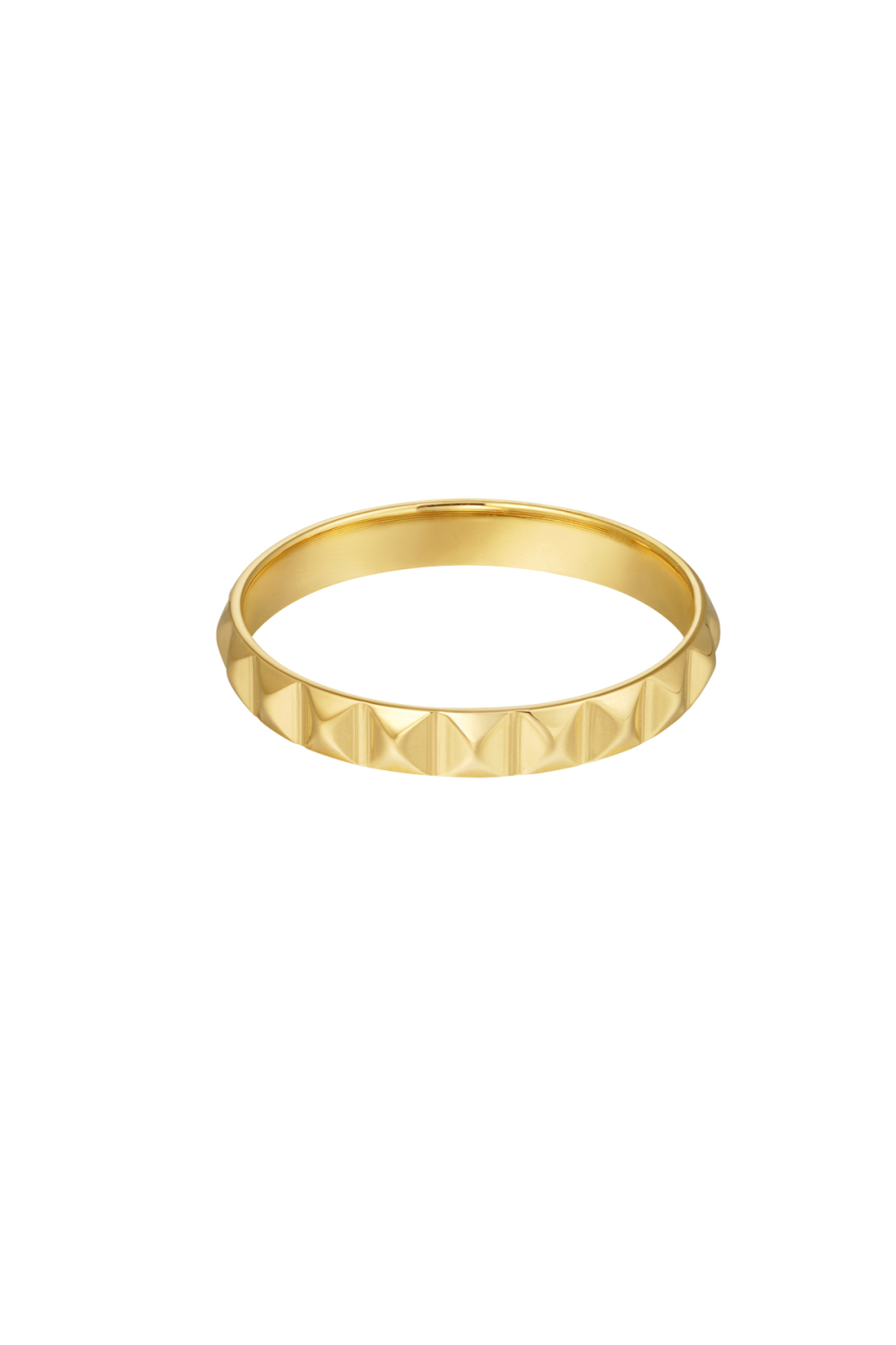 Bague Imprimé Triangles