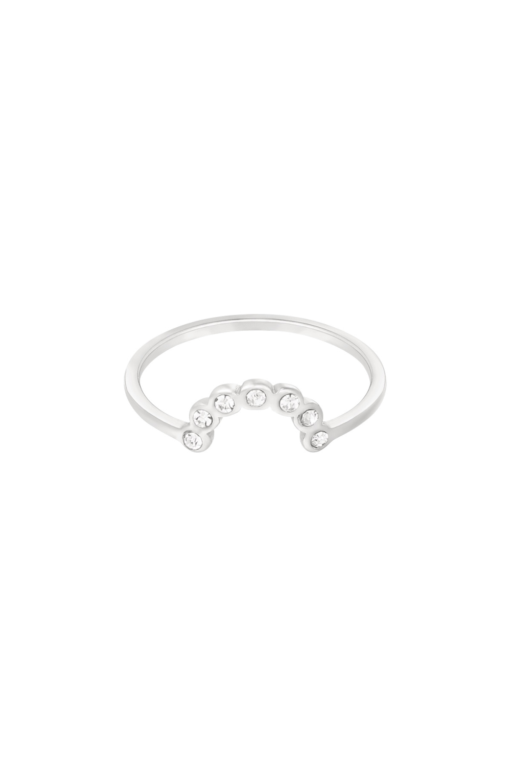 Bague Lune Avec Pierres 