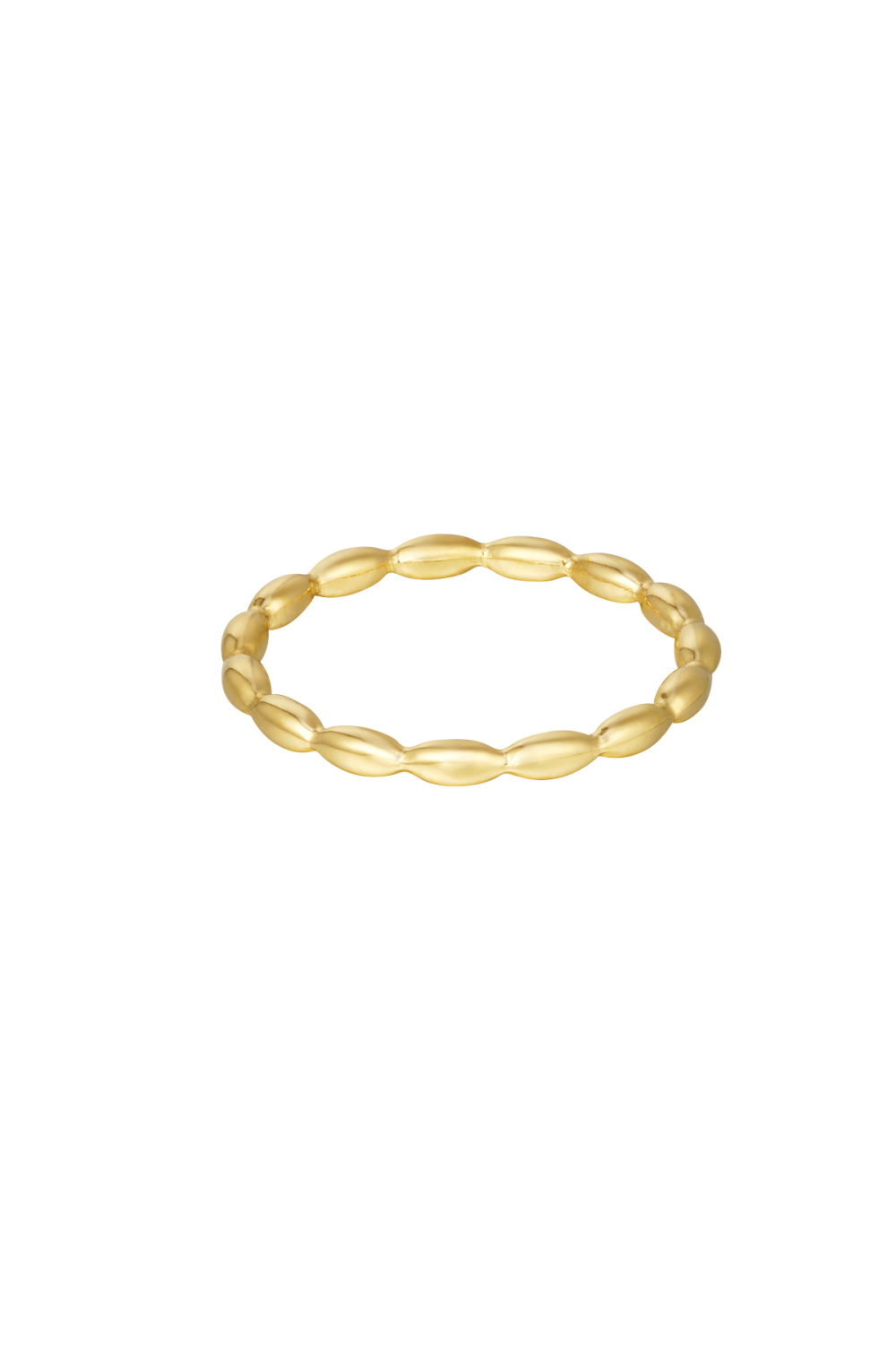Bague Ovales Reliées 