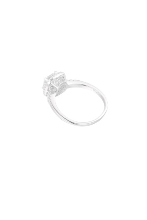 Bague Pierre Carrée - Argent - 16 h5 Image5